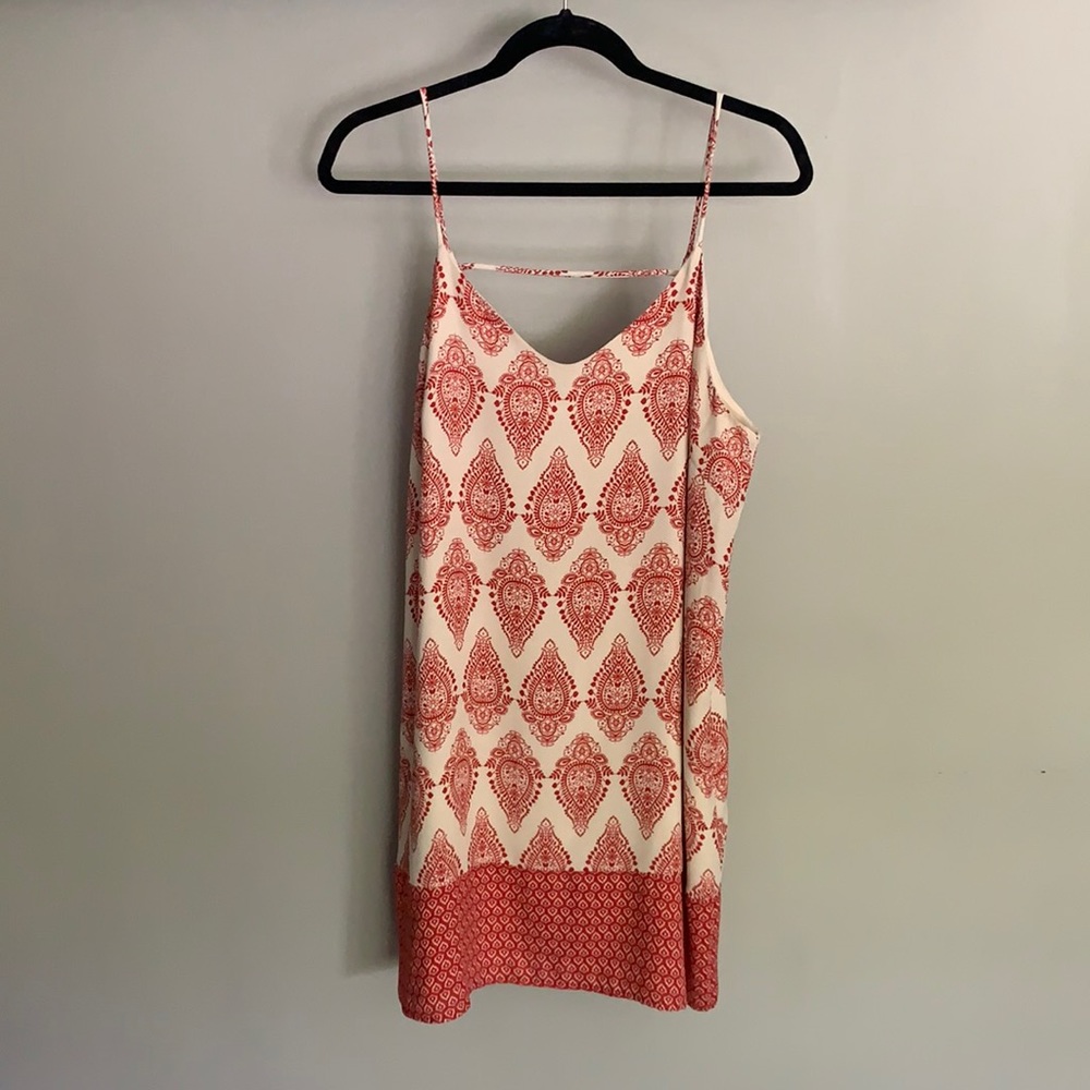Patterned Shift Dress - image 1
